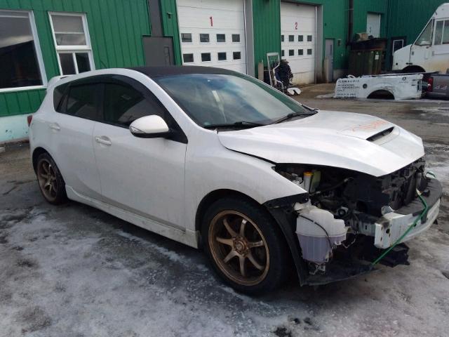 JM1BL1H31A1312568 - 2010 MAZDA SPEED 3 WHITE photo 1