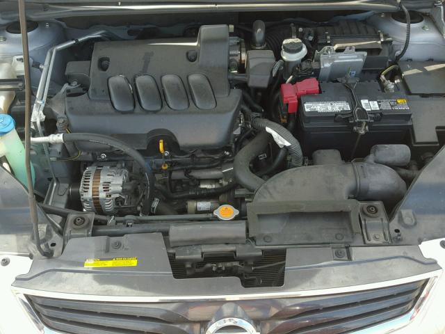 3N1AB6AP5CL665824 - 2012 NISSAN SENTRA 2.0 SILVER photo 7