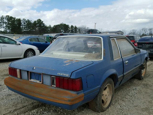 9F02T302019 - 1979 FORD MUSTANG BLUE photo 4