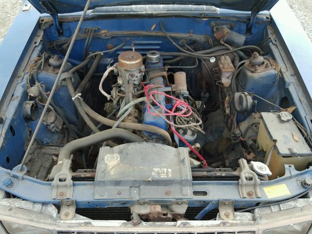 9F02T302019 - 1979 FORD MUSTANG BLUE photo 7