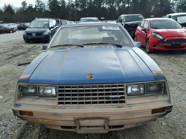 9F02T302019 - 1979 FORD MUSTANG BLUE photo 9