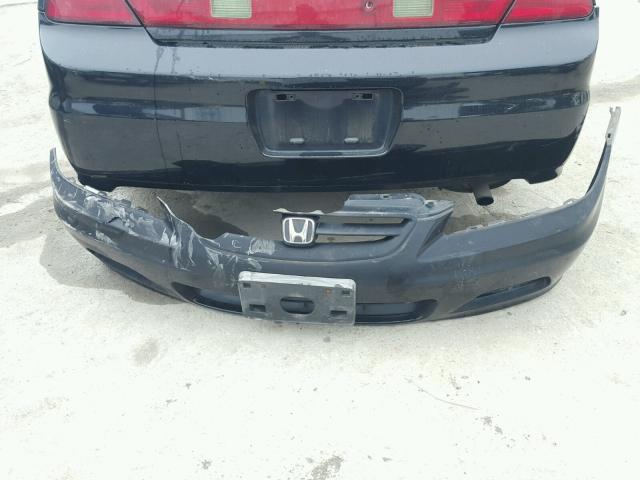 1HGCG32532A001242 - 2002 HONDA ACCORD EX BLACK photo 9