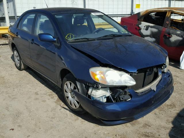 2T1BR32E84C300809 - 2004 TOYOTA COROLLA CE BLUE photo 1