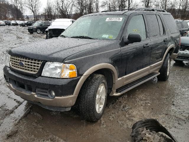 1FMZU74K23UA94519 - 2003 FORD EXPLORER E BLACK photo 2