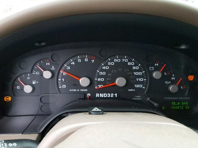 1FMZU74K23UA94519 - 2003 FORD EXPLORER E BLACK photo 8