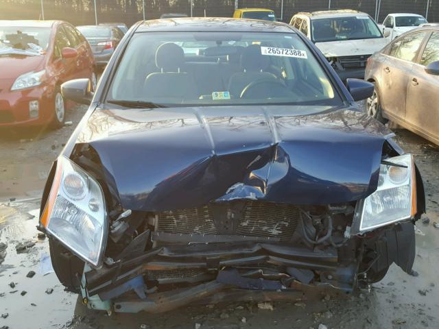 3N1AB61E37L691259 - 2007 NISSAN SENTRA 2.0 BLUE photo 9