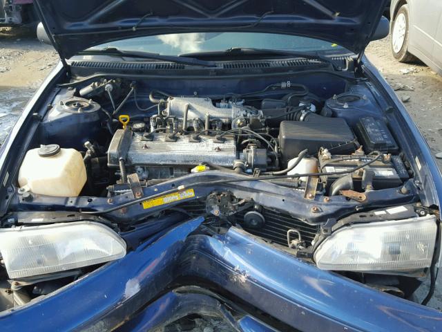 2T1BA02E6TC119180 - 1996 TOYOTA COROLLA BLUE photo 7