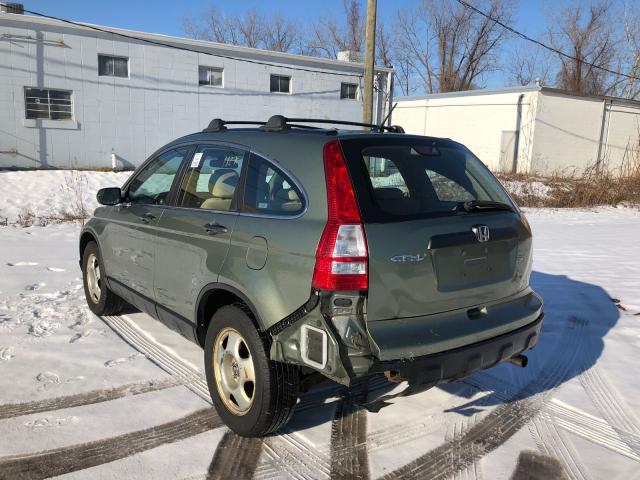 5J6RE483X9L010247 - 2009 HONDA CR-V LX GREEN photo 3