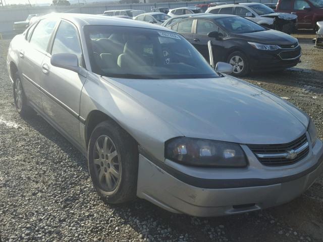 2G1WF52EX59310385 - 2005 CHEVROLET IMPALA SILVER photo 1