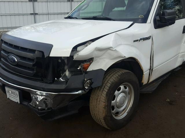 1FTFW1CF1CFC82052 - 2012 FORD F150 SUPER WHITE photo 9