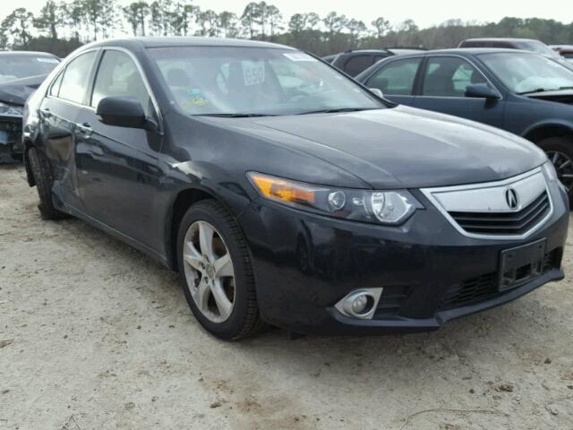 JH4CU2F48CC010610 - 2012 ACURA TSX BLACK photo 1