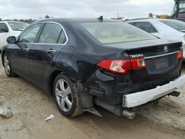 JH4CU2F48CC010610 - 2012 ACURA TSX BLACK photo 3