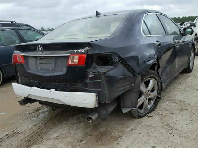 JH4CU2F48CC010610 - 2012 ACURA TSX BLACK photo 4