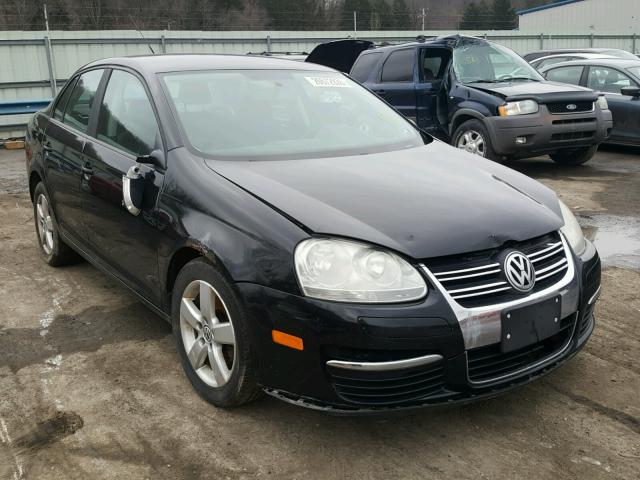 3VWJM71KX8M021980 - 2008 VOLKSWAGEN JETTA S BLACK photo 1