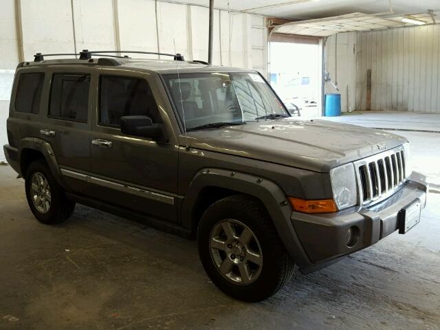 1J8HH58227C636175 - 2007 JEEP COMMANDER GRAY photo 1