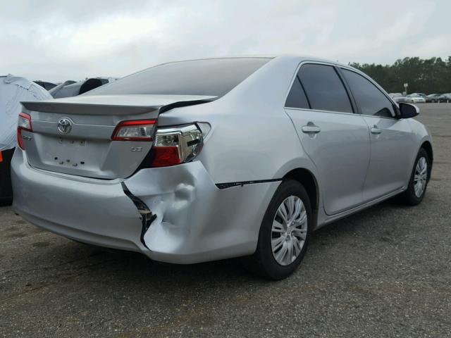 4T1BF1FK8CU082669 - 2012 TOYOTA CAMRY BASE SILVER photo 4
