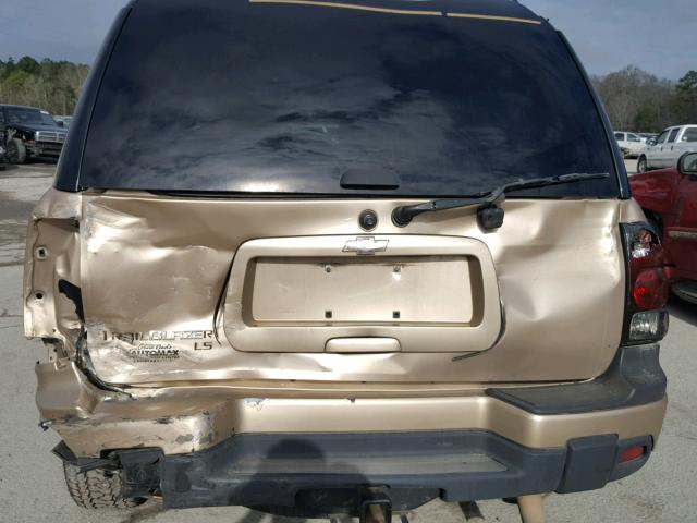 1GNES16SX66125101 - 2006 CHEVROLET TRAILBLAZE TAN photo 9