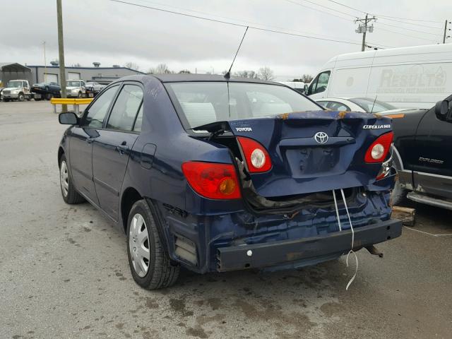 JTDBR32E230024944 - 2003 TOYOTA COROLLA CE BLUE photo 3