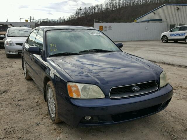 4S3BE625347204178 - 2004 SUBARU LEGACY L S BLUE photo 1