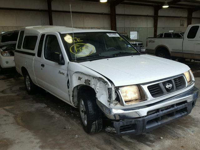 1N6DD26SXYC342007 - 2000 NISSAN FRONTIER K WHITE photo 1