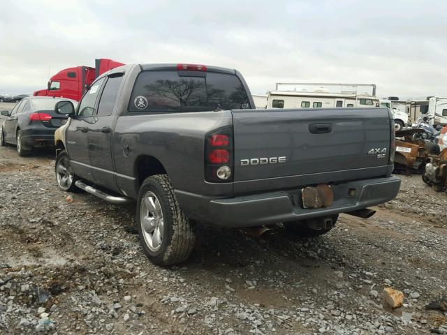 1D7HU18Z23S195999 - 2003 DODGE RAM 1500 S GRAY photo 3