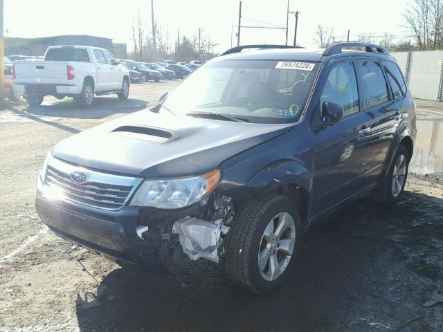 JF2SH66649H700040 - 2009 SUBARU FORESTER 2 GRAY photo 2