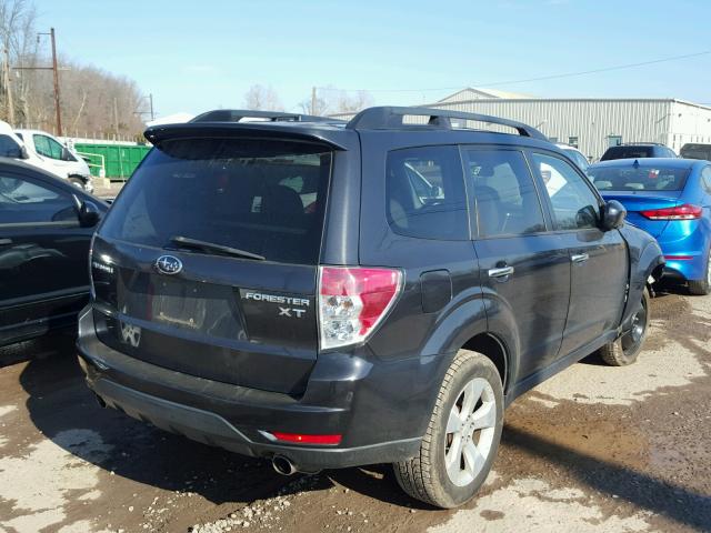 JF2SH66649H700040 - 2009 SUBARU FORESTER 2 GRAY photo 4