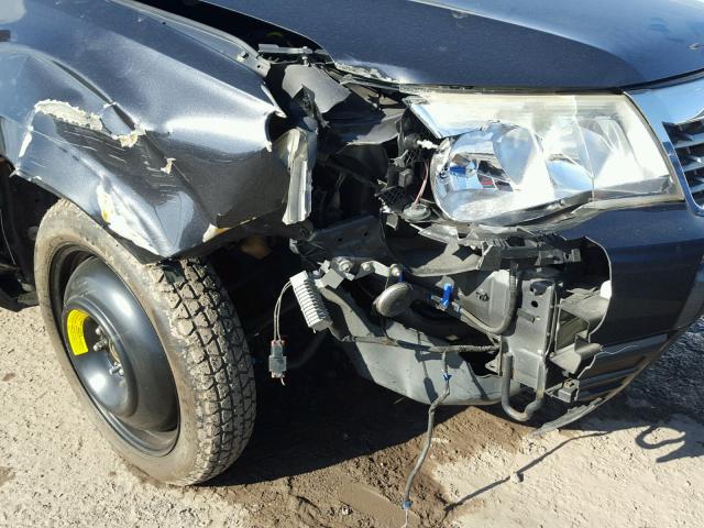 JF2SH66649H700040 - 2009 SUBARU FORESTER 2 GRAY photo 9