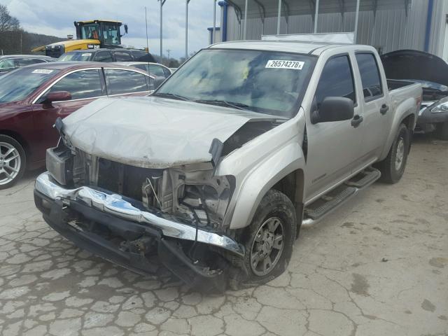 1GCDT136348207990 - 2004 CHEVROLET COLORADO SILVER photo 2