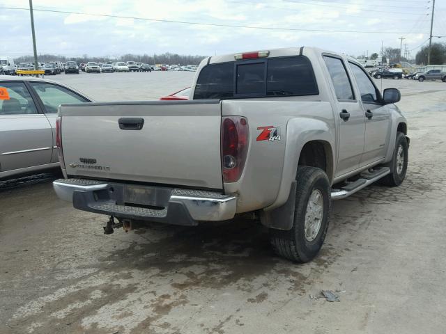 1GCDT136348207990 - 2004 CHEVROLET COLORADO SILVER photo 4