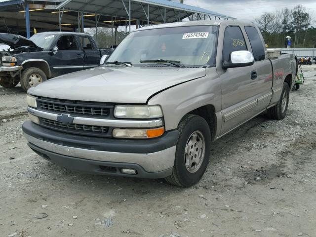 2GCEC19T7X1248874 - 1999 CHEVROLET SILVERADO GOLD photo 2