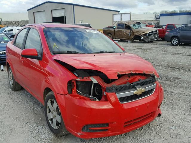 KL1TD5DE1BB146250 - 2011 CHEVROLET AVEO LS 红色 照片 1