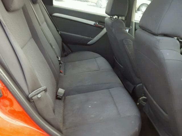 KL1TD5DE1BB146250 - 2011 CHEVROLET AVEO LS 红色 照片 6