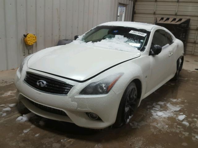 JN1CV6EK7FM870019 - 2015 INFINITI Q60 JOURNE WHITE photo 2