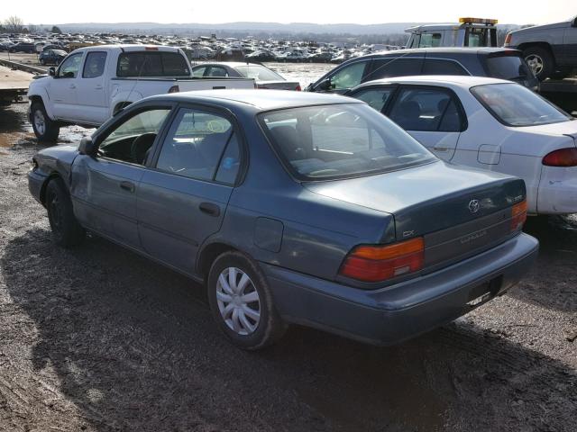 2T1AE09B7SC116430 - 1995 TOYOTA COROLLA LE GREEN photo 3