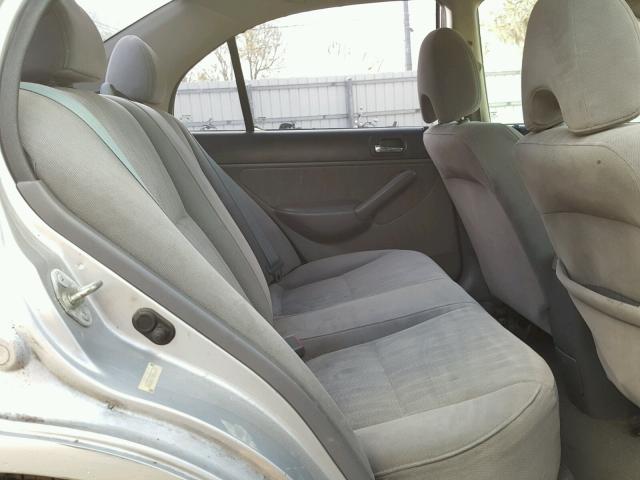 2HGES26733H521103 - 2003 HONDA CIVIC EX ვერცხლისფერი ფოტო 6