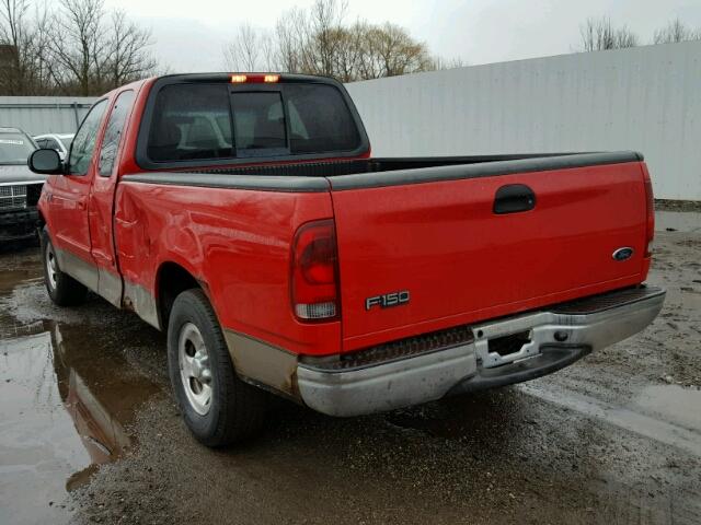 1FTRX17243NB85659 - 2003 FORD F150 RED photo 3