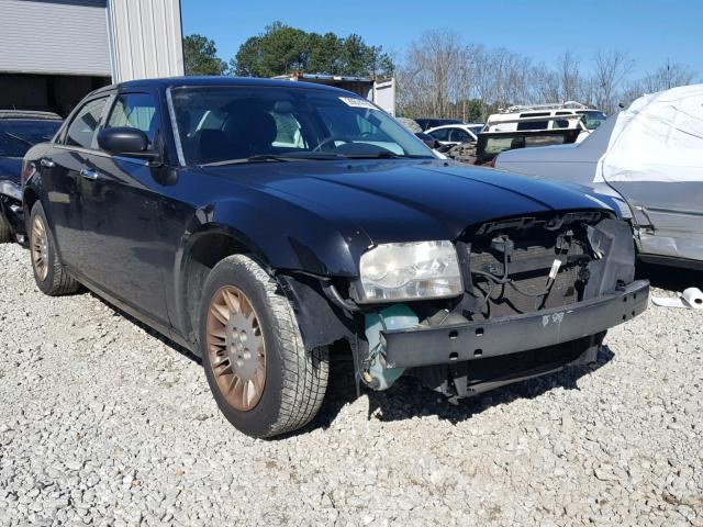 2C3KA43R77H788535 - 2007 CHRYSLER 300 BLACK photo 1