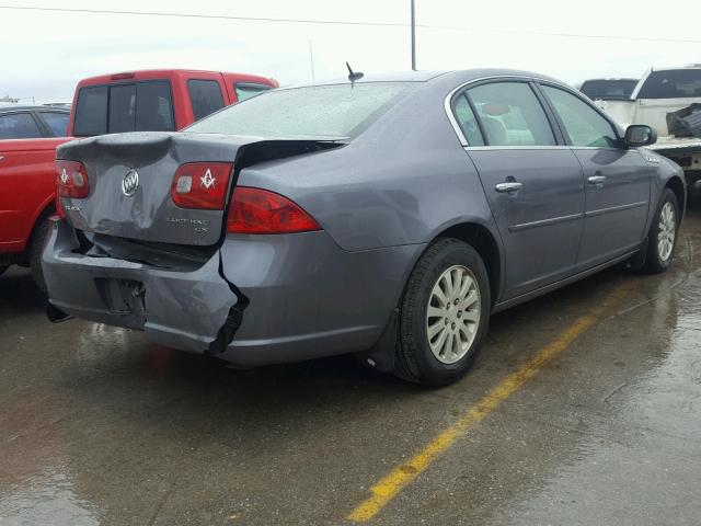 1G4HP57297U124043 - 2007 BUICK LUCERNE CX GRAY photo 4