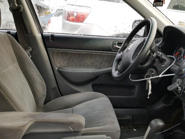 1HGES26784L018087 - 2004 HONDA CIVIC EX შავი ფოტო 5