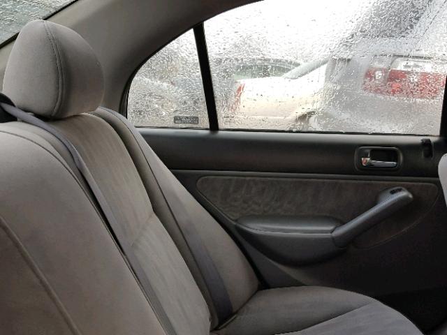 1HGES26784L018087 - 2004 HONDA CIVIC EX შავი ფოტო 6