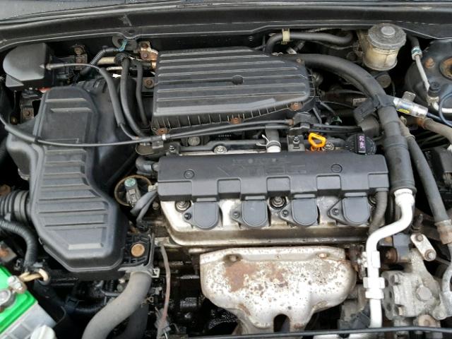 1HGES26784L018087 - 2004 HONDA CIVIC EX შავი ფოტო 7