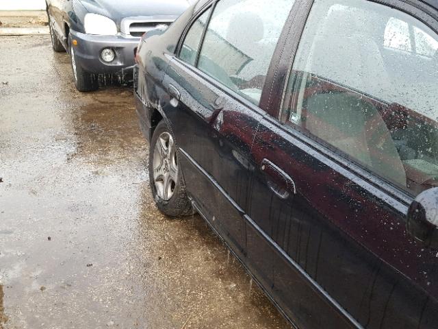 1HGES26784L018087 - 2004 HONDA CIVIC EX შავი ფოტო 9