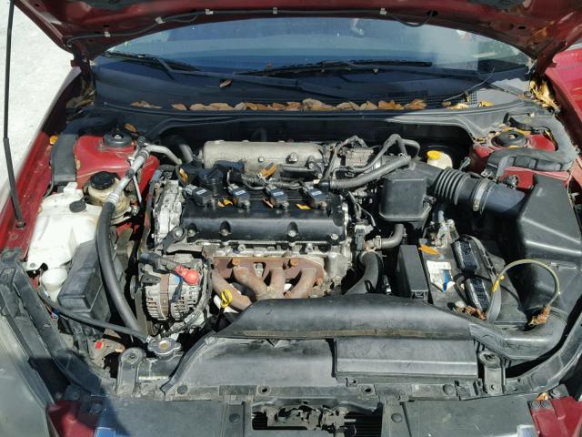 1N4AL11D16N436408 - 2006 NISSAN ALTIMA S BURGUNDY photo 7