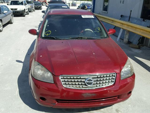 1N4AL11D16N436408 - 2006 NISSAN ALTIMA S BURGUNDY photo 9