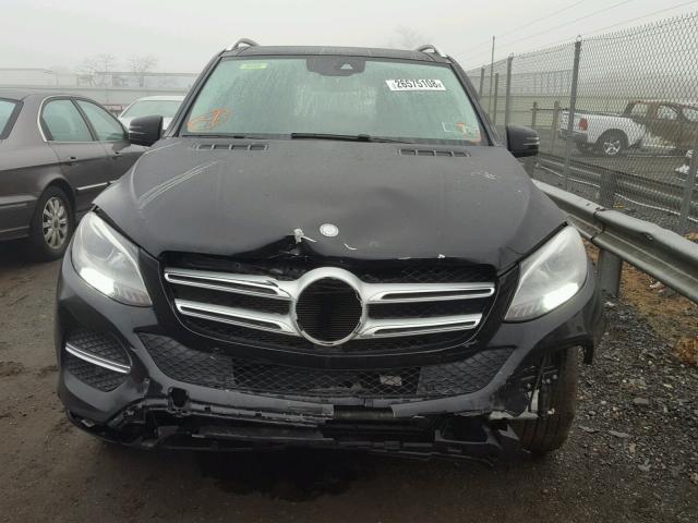 4JGDA5HB5GA622918 - 2016 MERCEDES-BENZ GLE 350 4M BLACK photo 7