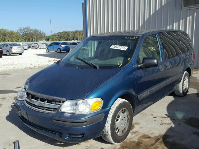 1GNDX03E03D240268 - 2003 CHEVROLET VENTURE TURQUOISE photo 2