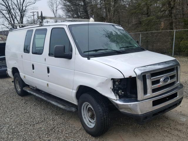 1FTNE24W48DB02570 - 2008 FORD ECONOLINE WHITE photo 1