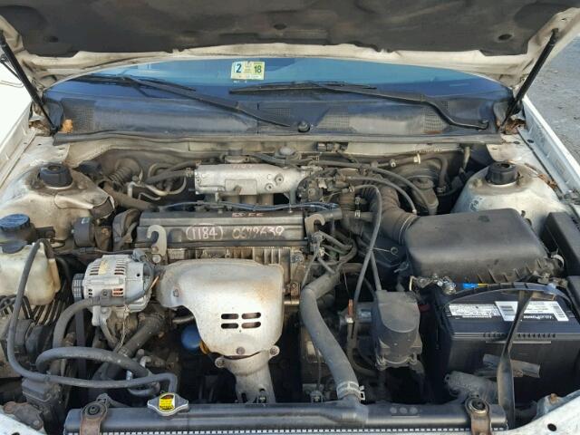 4T1BG22K9YU929327 - 2000 TOYOTA CAMRY CE WHITE photo 7