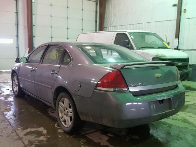 2G1WT58N979149319 - 2007 CHEVROLET IMPALA LT GRAY photo 3